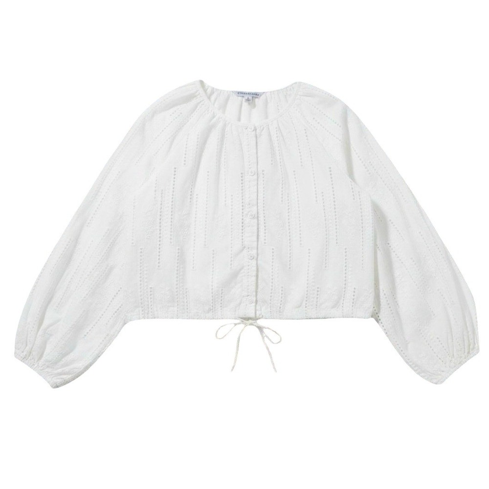 Ophelia Roe Coastal Cowgirl Boho Cottage Crop Top